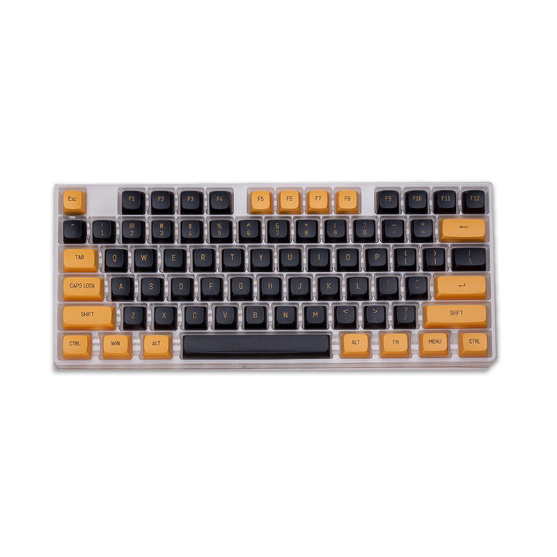 Black and Gold Keycaps