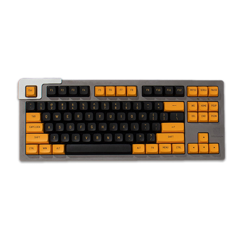 Black and Yellow Keycaps