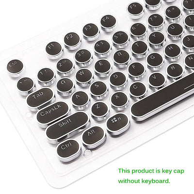 Single Rounded Key Cap Round Keycaps for Mechanical Keyboard | Keycaps Nation