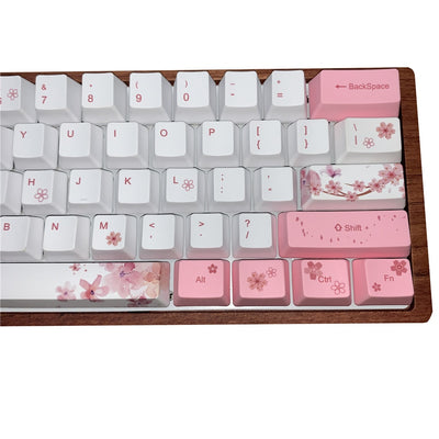 Sakura Keycaps 60%