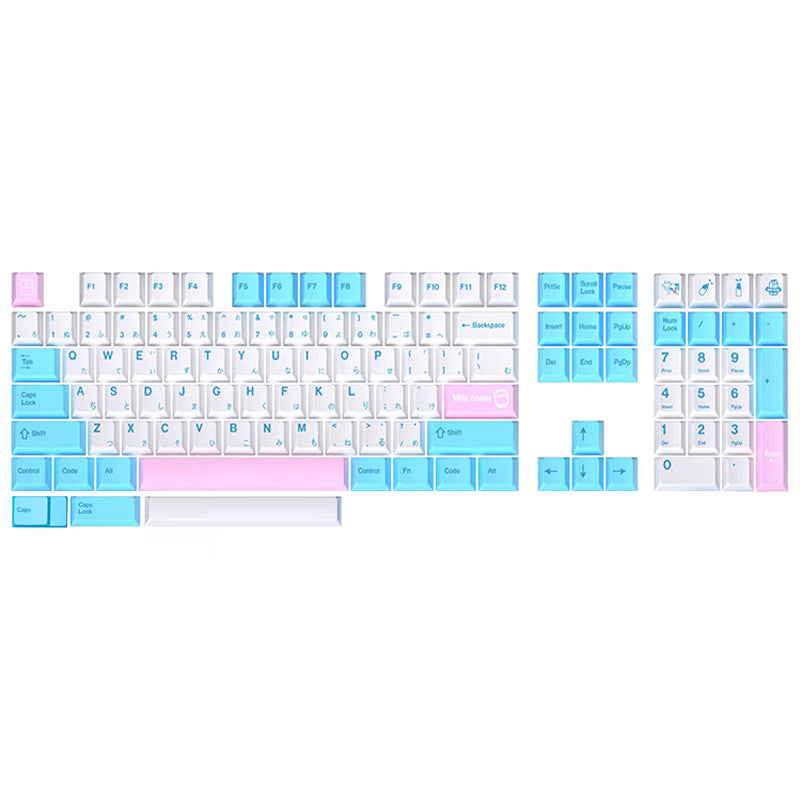 Milk Keycaps