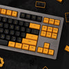 Black and Yellow Keycaps